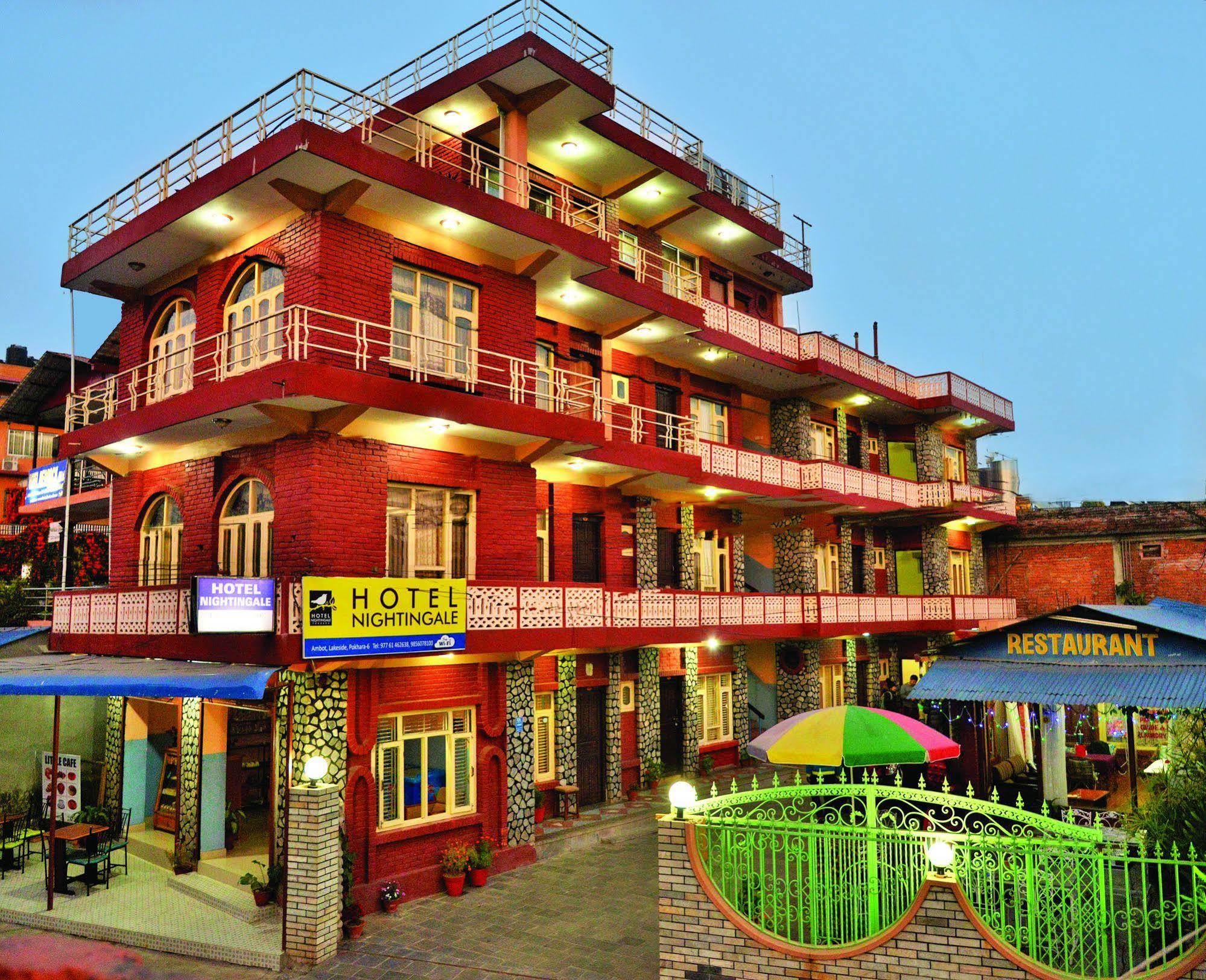 Hotel Nightingale Pokhara Dış mekan fotoğraf
